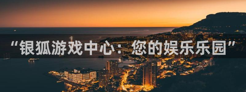 im电竞智得官网：“银狐游戏中心：您的娱乐乐园”