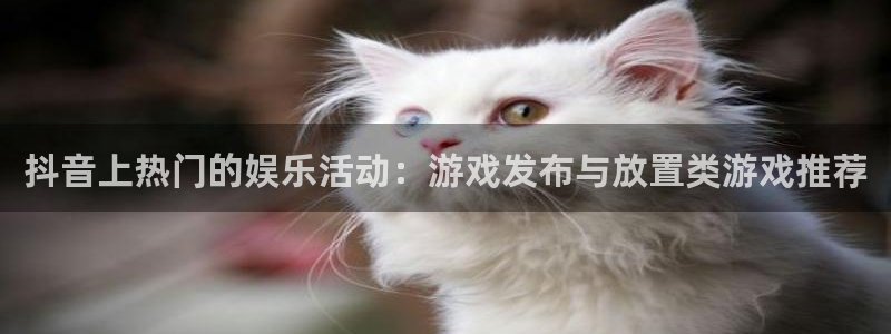 im电竞子猫图片：抖音上热门的娱乐活动：游戏发布与放置类游戏推荐